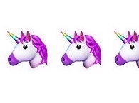 2.5 unicorn emojis