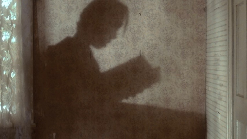 Silouhette de Celie leyendo un libro.