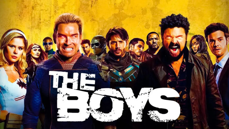 Poster for Amazon Prime Video's show The Boys (2019-2026).
