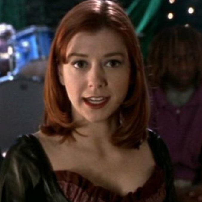 Willow talking with someone while outdoors.