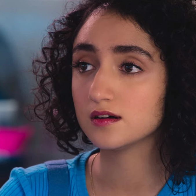 close up of Muskaan in "She Loves Me, She Loves Me Not"