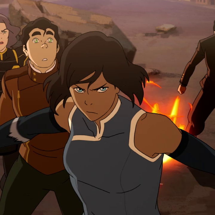 La escala del unicornio: La Leyenda de Korra